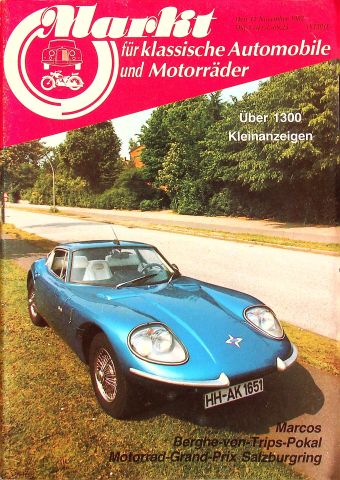 Deckblatt Oldtimer Markt (11/1983)